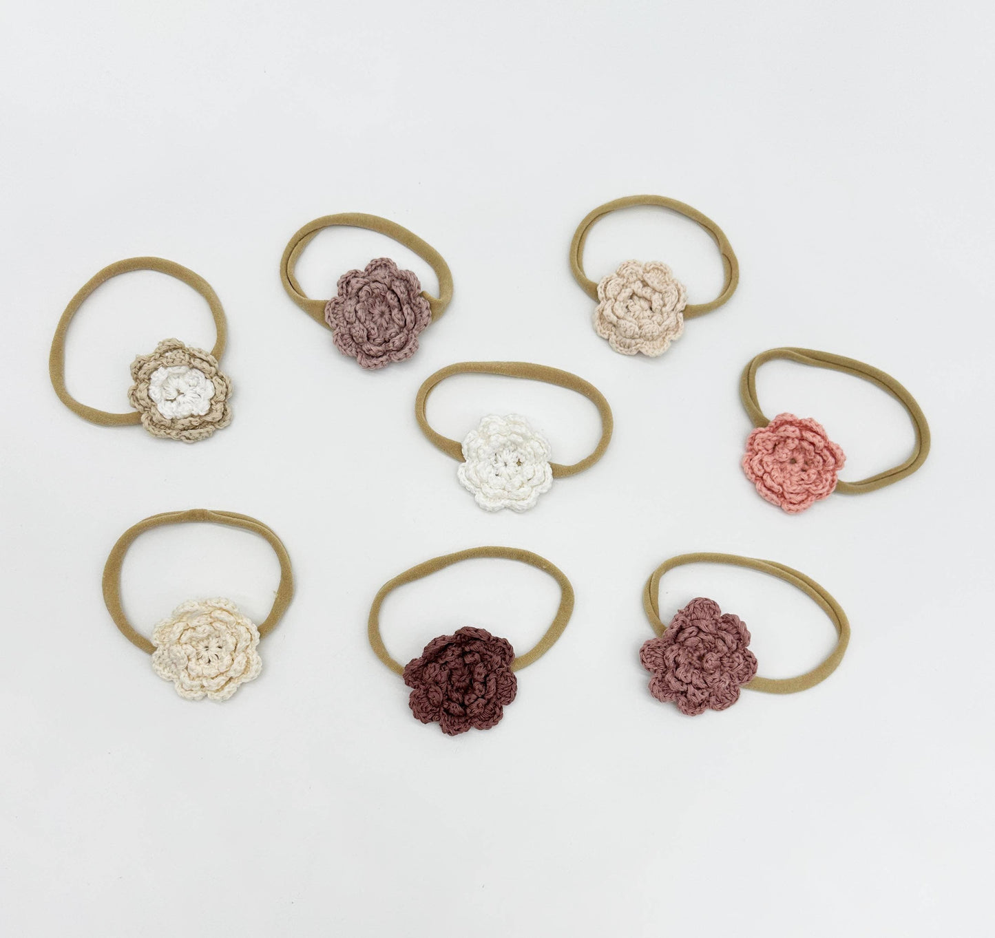 Crochet Flower Headband: 1 Flower