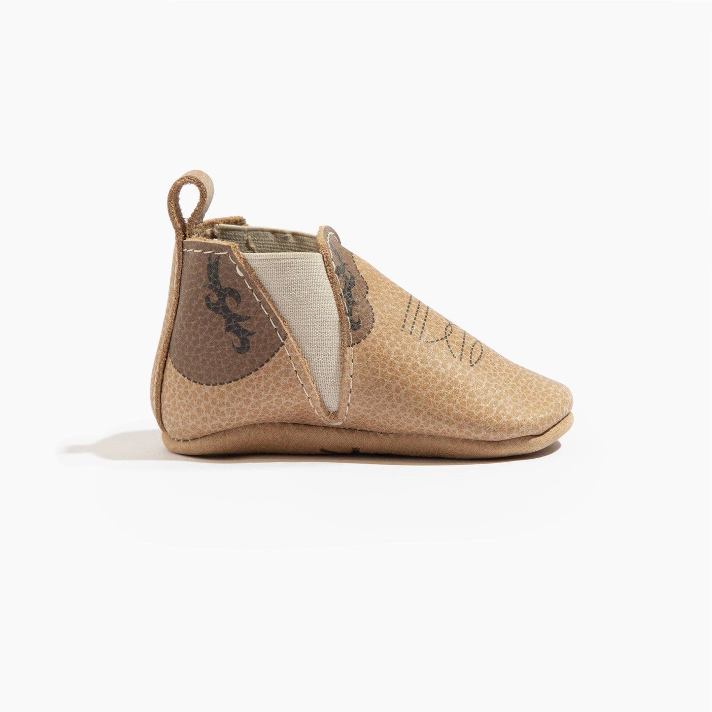 Cowboy Chelsea Boot Baby Shoe: Soft Sole