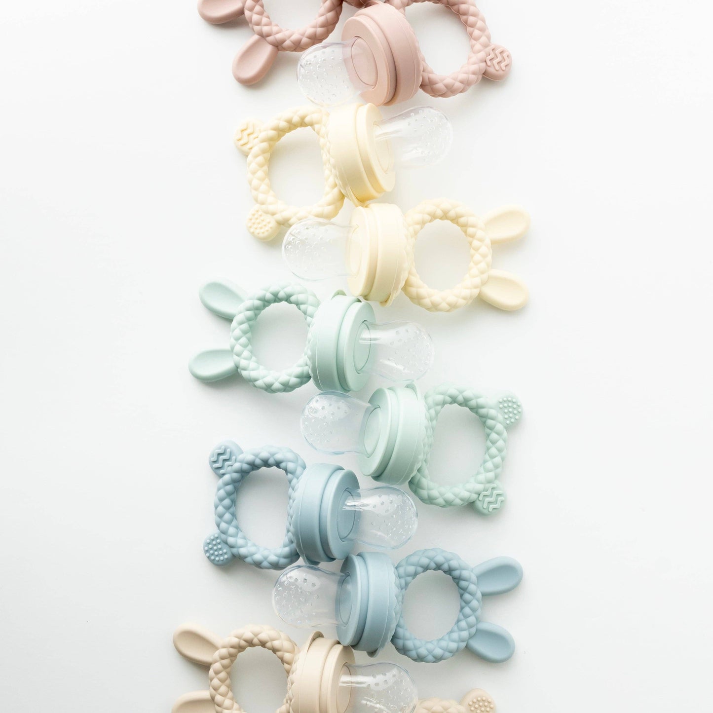 The Nourishing Nibbler Bunny Feeder V2: Petal Pink
