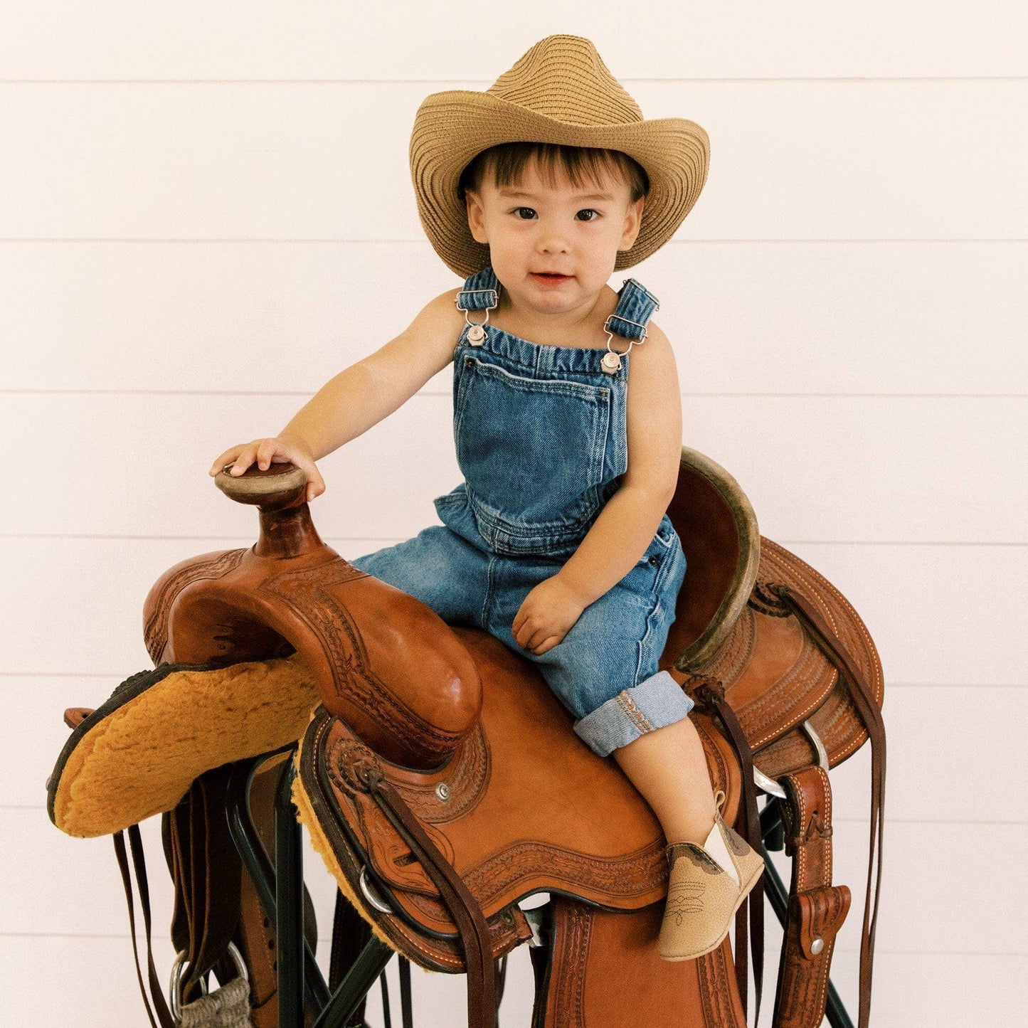 Cowboy Chelsea Boot Baby Shoe: Soft Sole