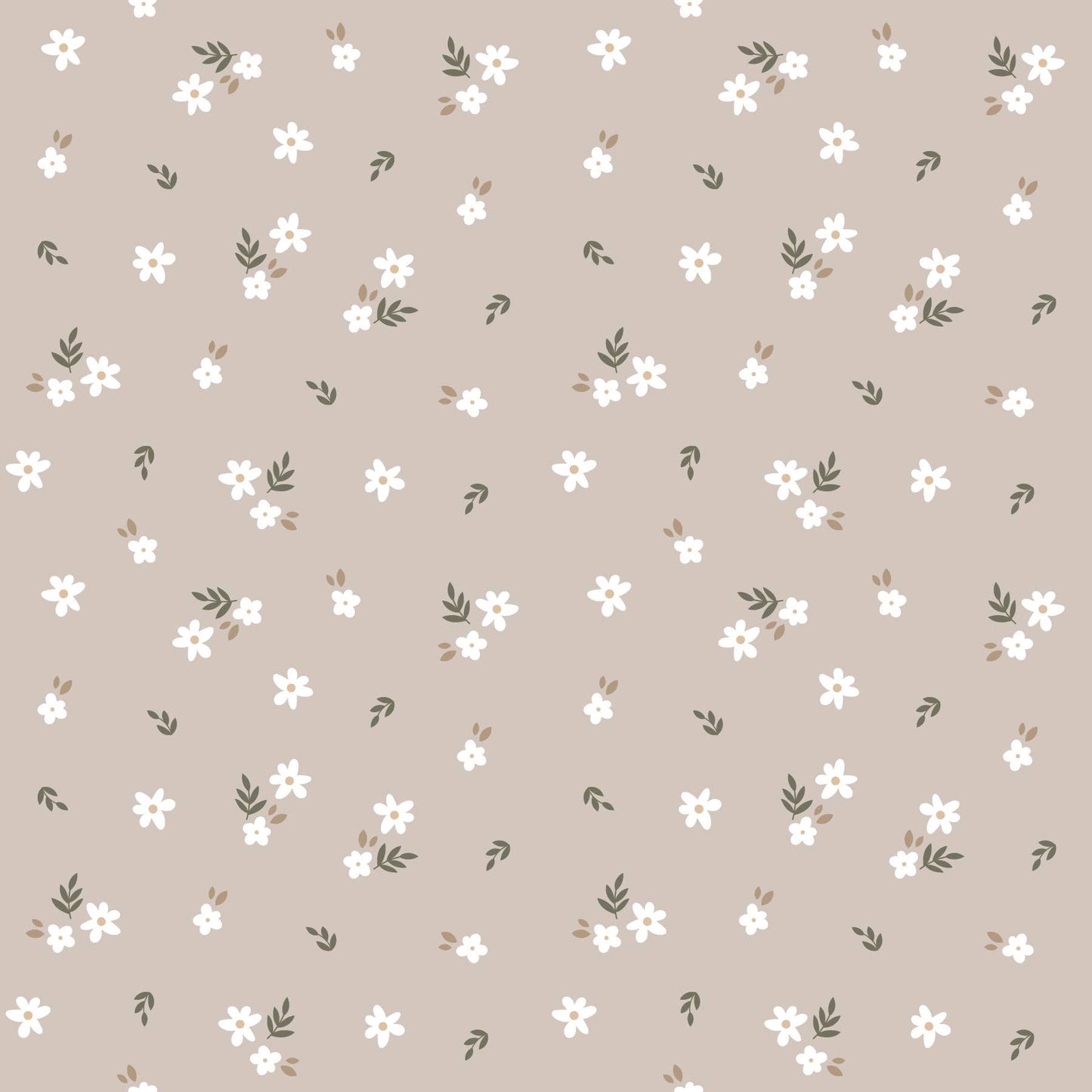 Ditsy Floral Peter Pan Bubble Baby Romper (Organic Muslin)