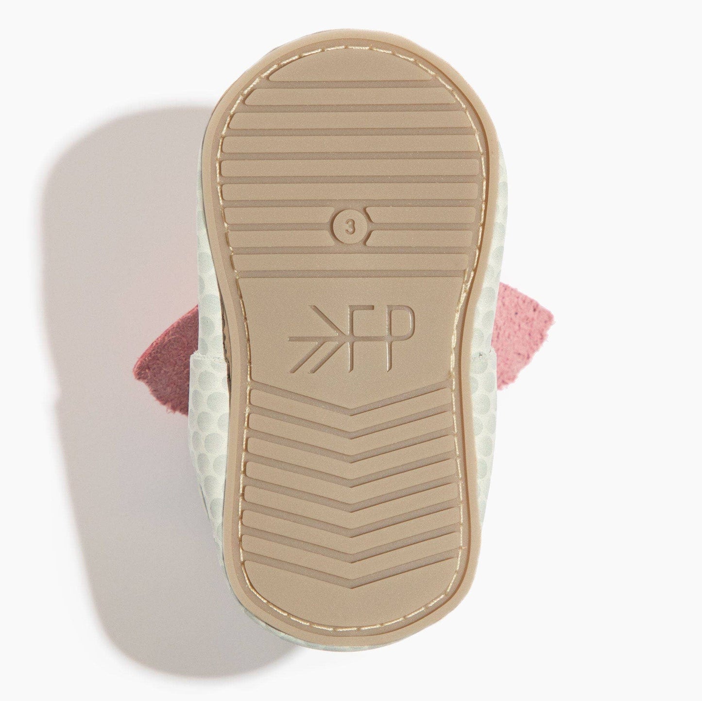 Birdie Knotted Bow Baby Shoe: Soft Sole