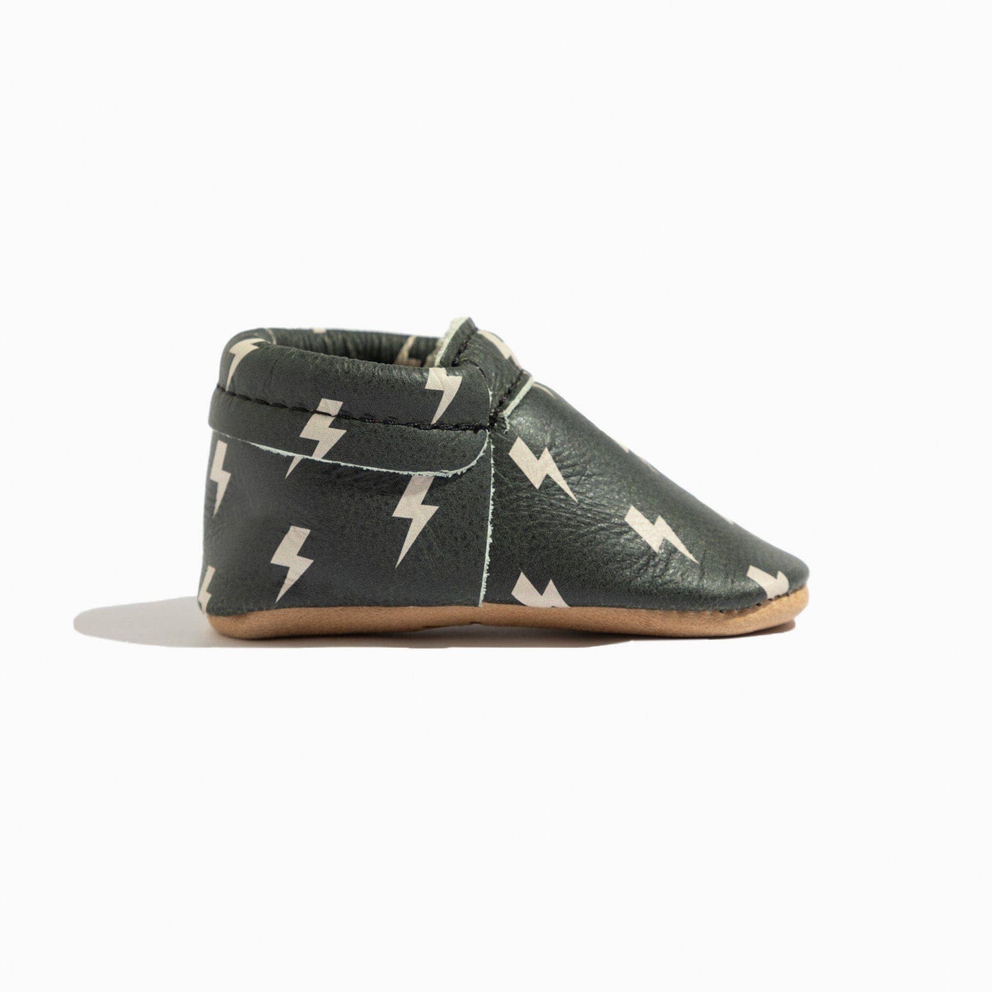 Ebony Lightning City Baby Shoe: Soft Sole