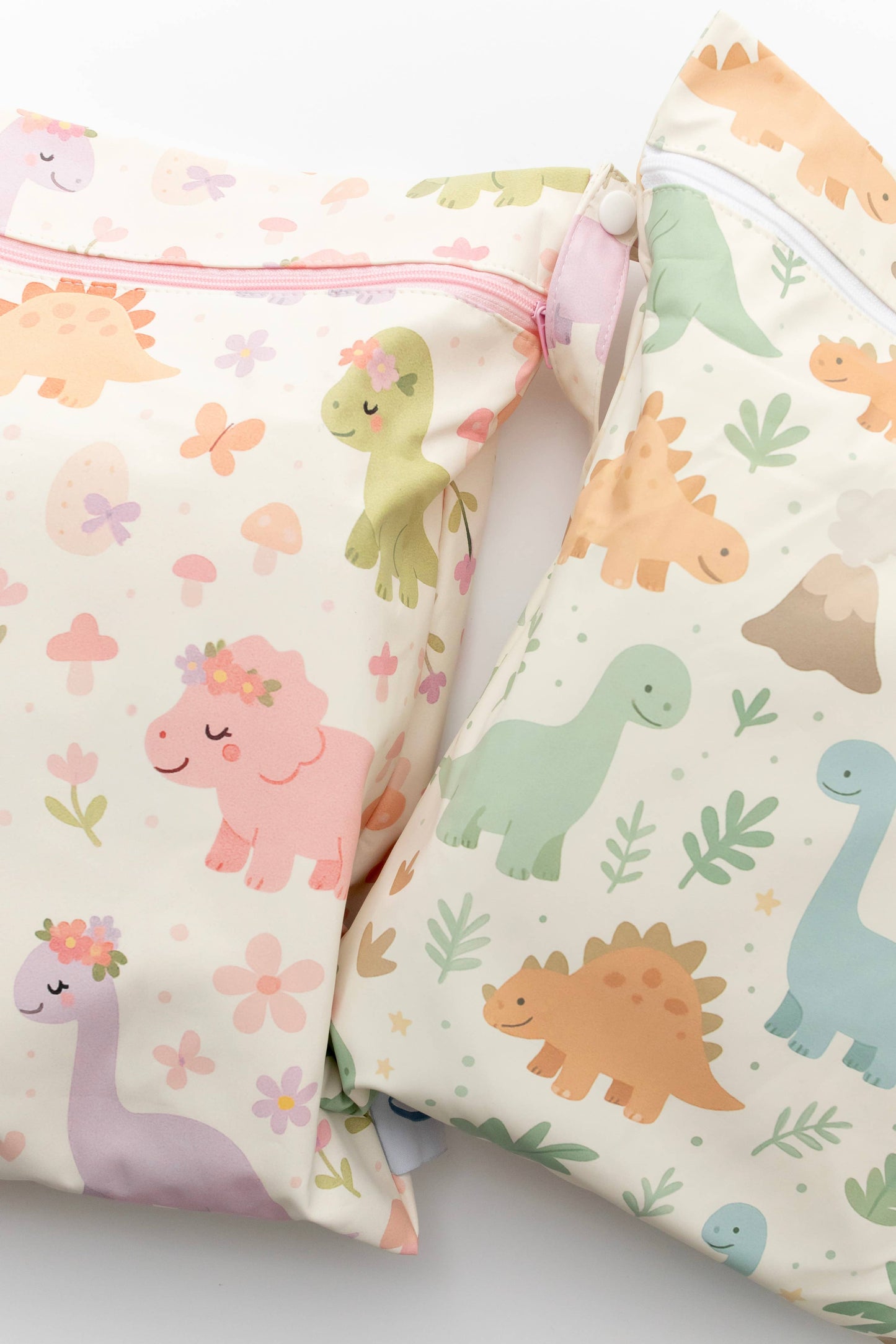 The Maverick Kids Beach Towel: Dino Blooms