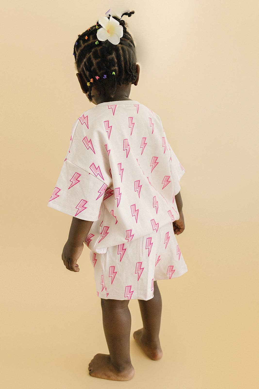 Shorts Set | Pink Bolts
