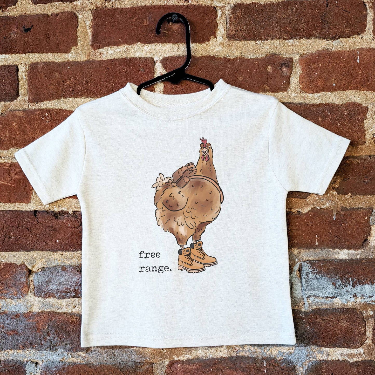 "Free Range" Chicken Funny Country Western Summer Clothing