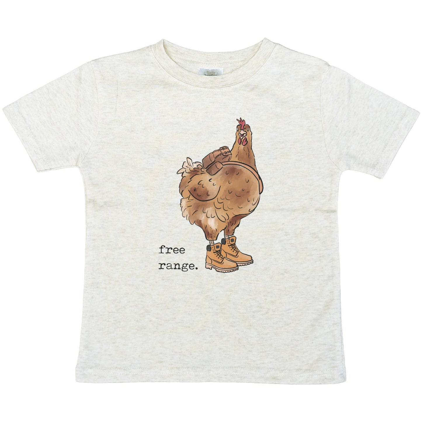 "Free Range" Chicken Funny Country Western Summer Clothing
