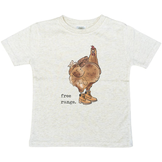 "Free Range" Chicken Funny Country Western Summer Clothing