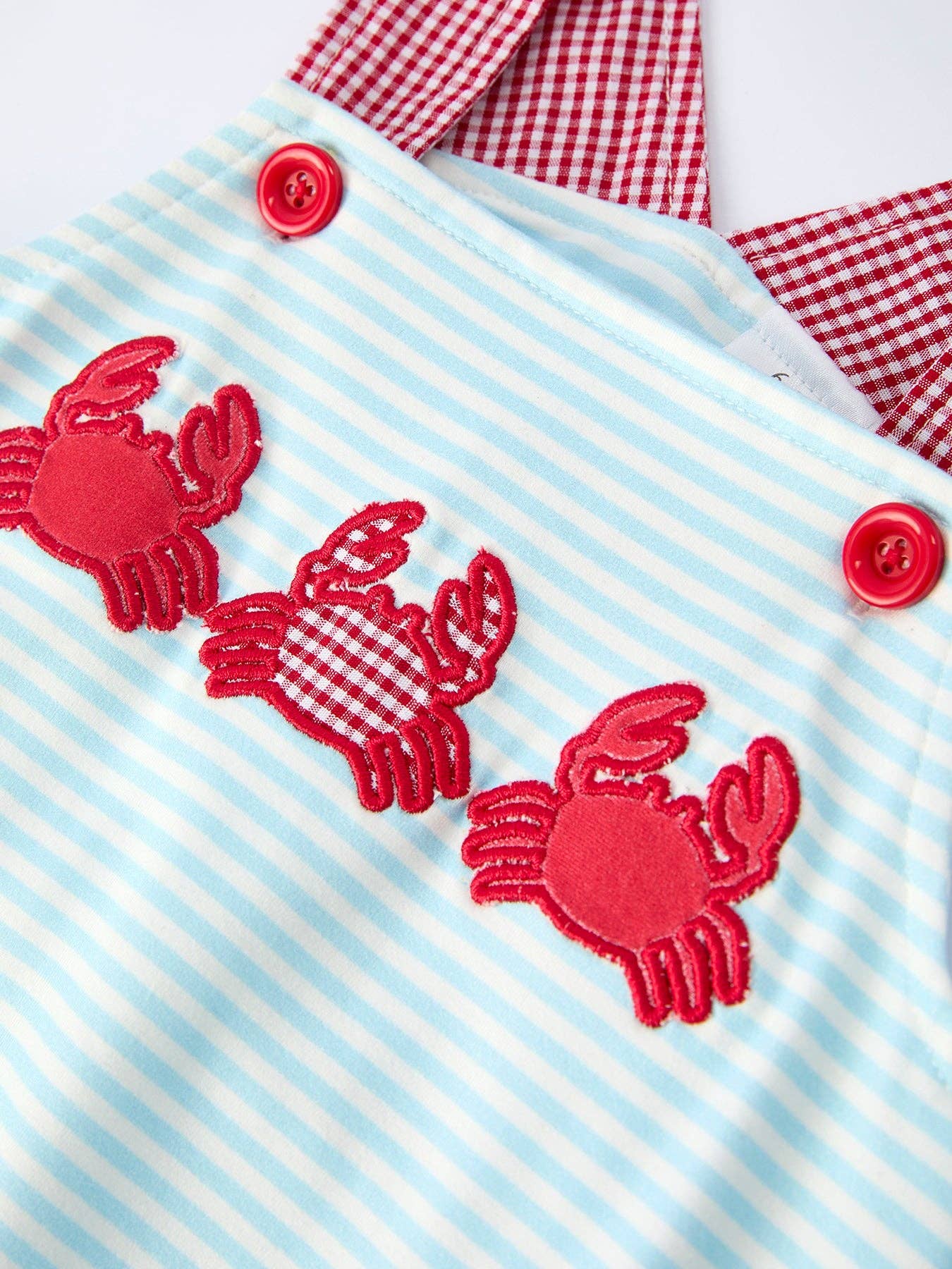 Crab Baby Boy Romper
