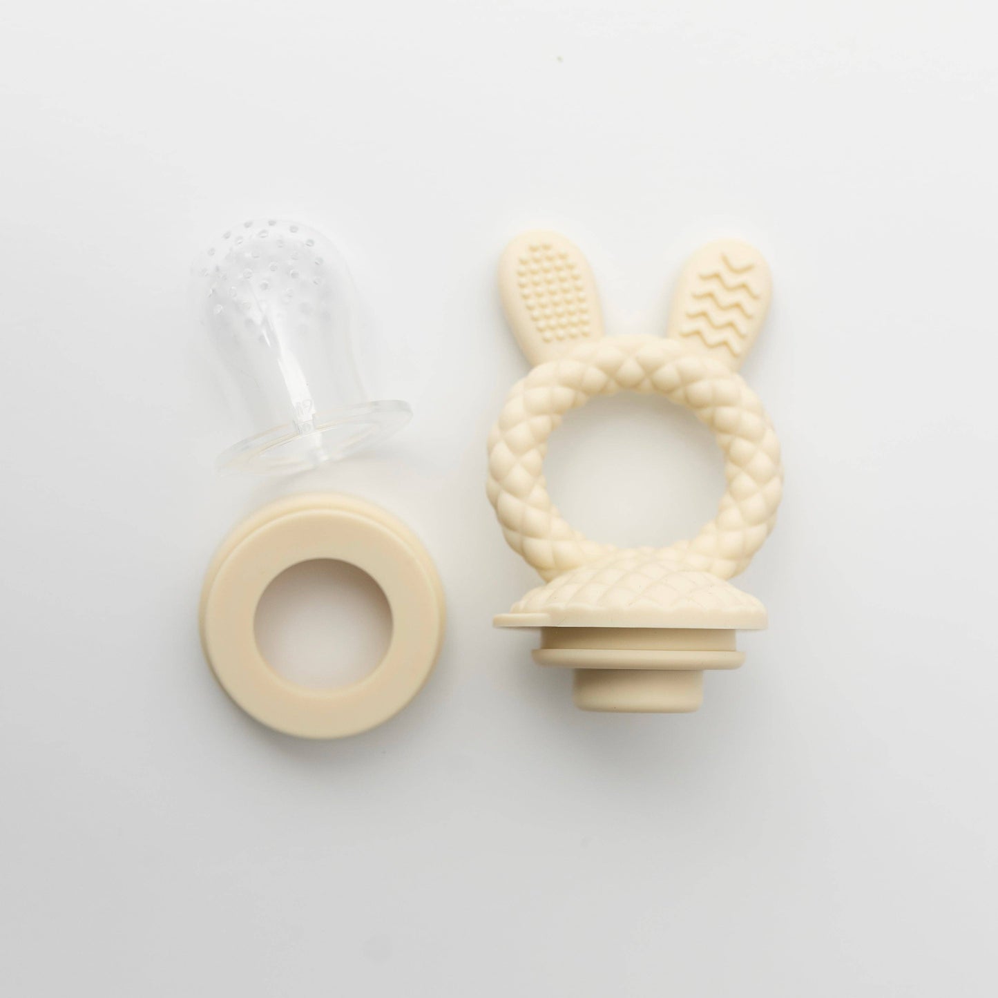 The Nourishing Nibbler Bunny Feeder V2: Petal Pink