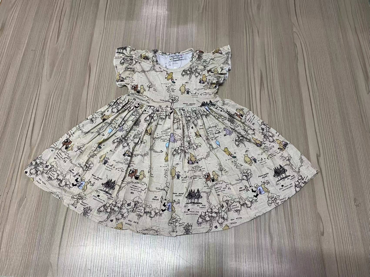 100 Acer Woods Bamboo Twirl Dress