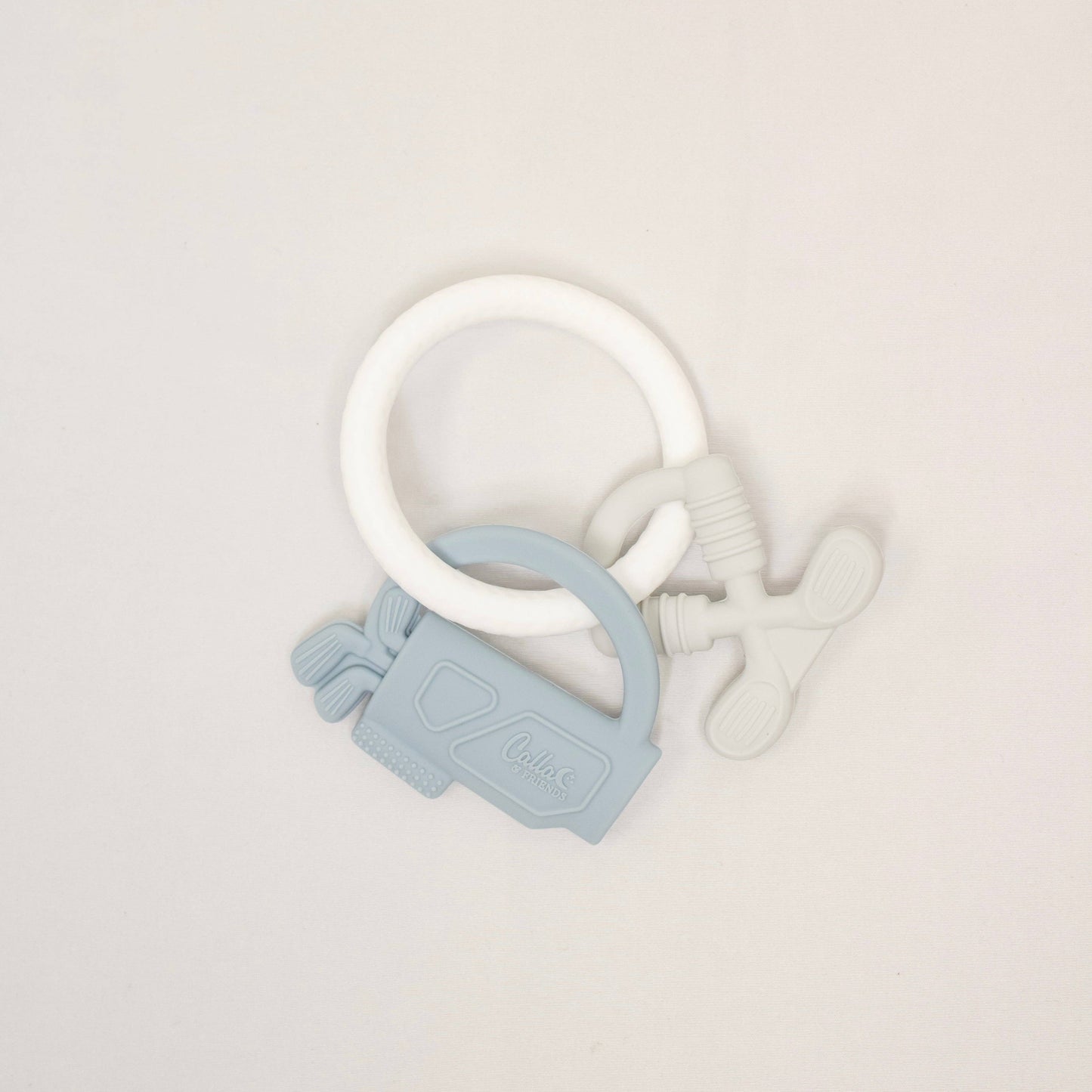 Tee Time Golf Silicone Teether