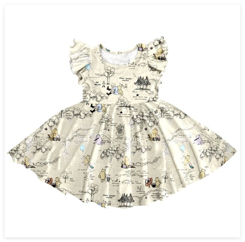 100 Acer Woods Bamboo Twirl Dress