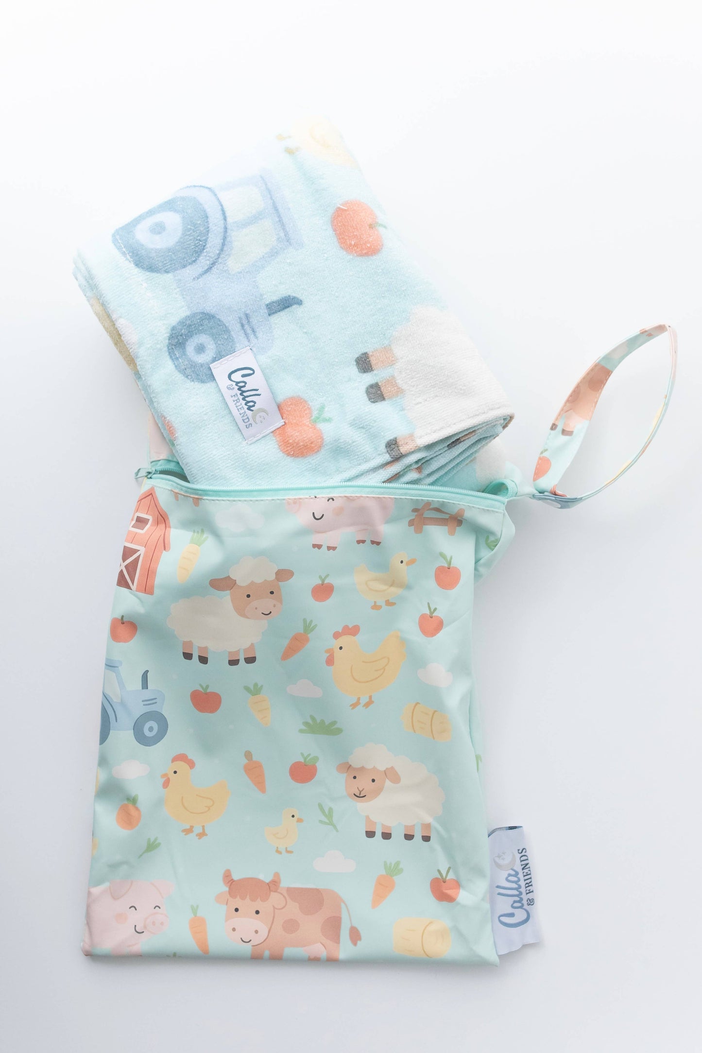 The Maverick Kids Beach Towel: Dino Blooms