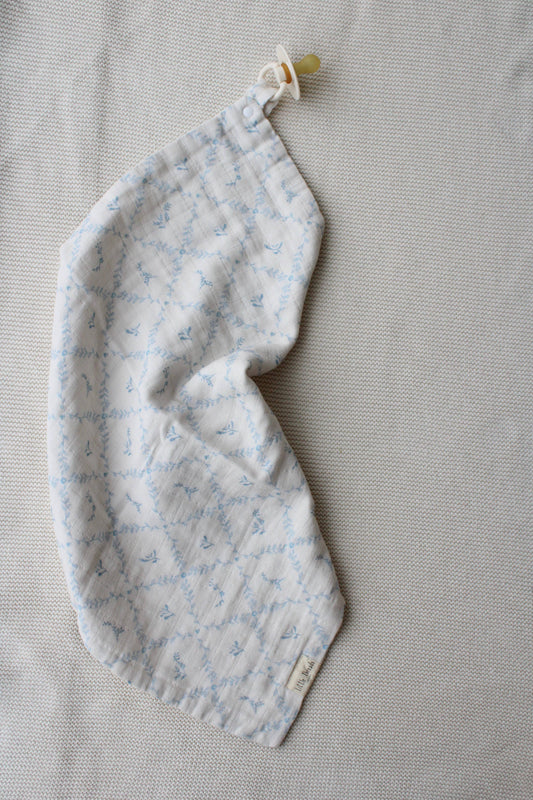 Blue Lattice Lovey