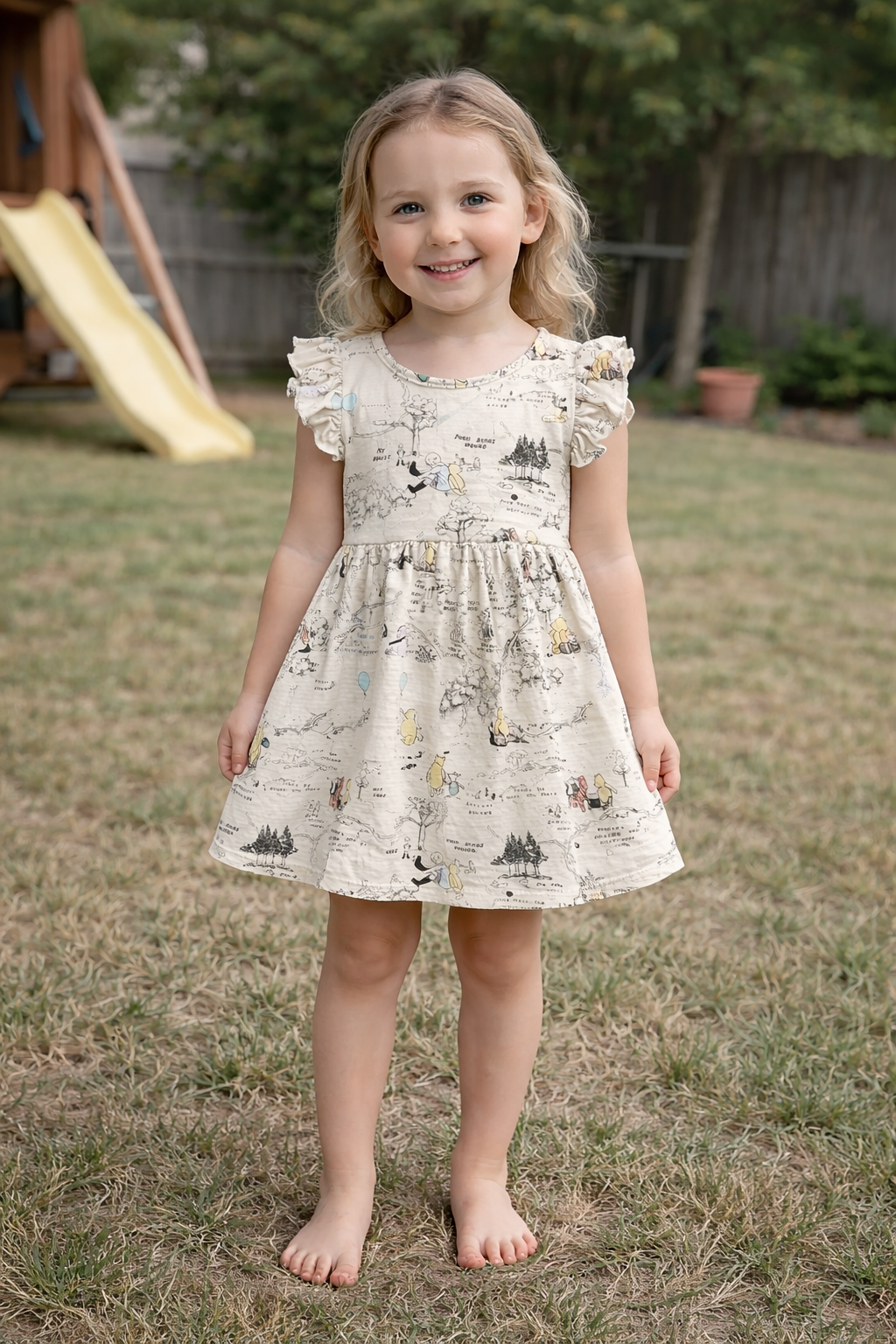100 Acer Woods Bamboo Twirl Dress