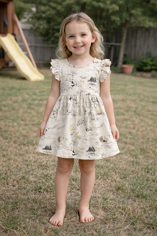100 Acer Woods Bamboo Twirl Dress