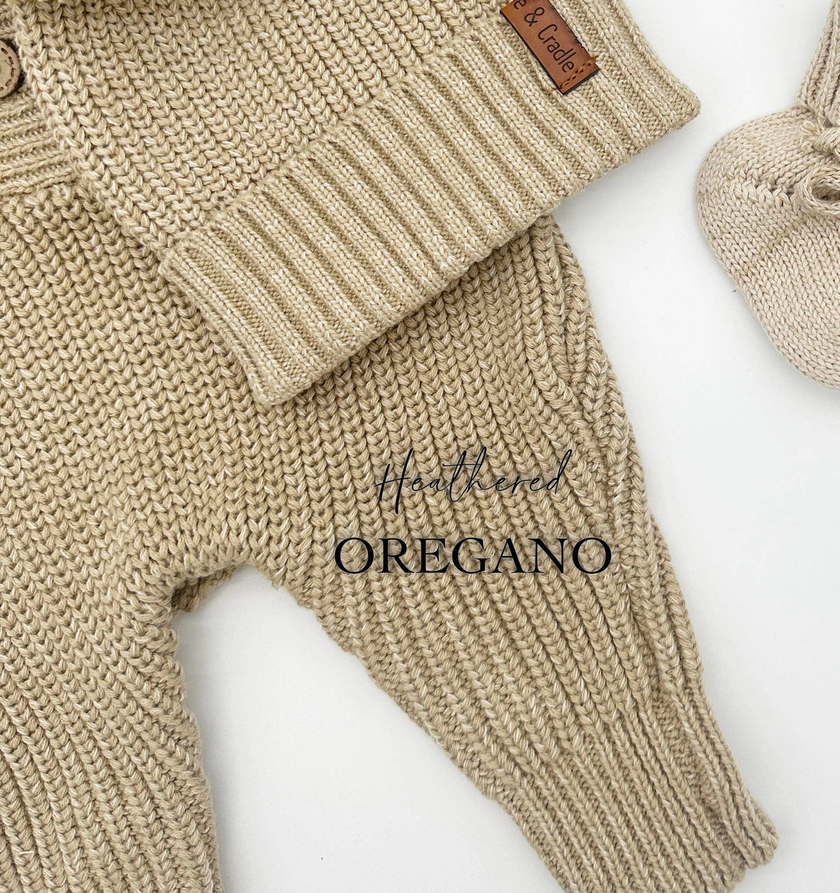 Harper Jumper: Coco speckle / Preemie