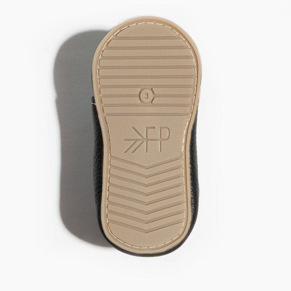 Ebony Oxford Baby Shoe: Soft Sole
