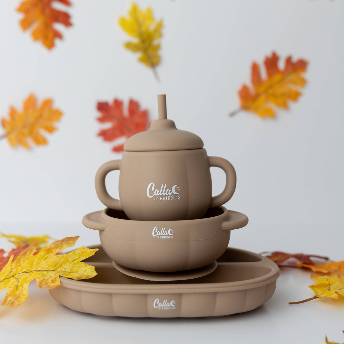 The Pumpkin Patch Spill-Proof Straw Cup
