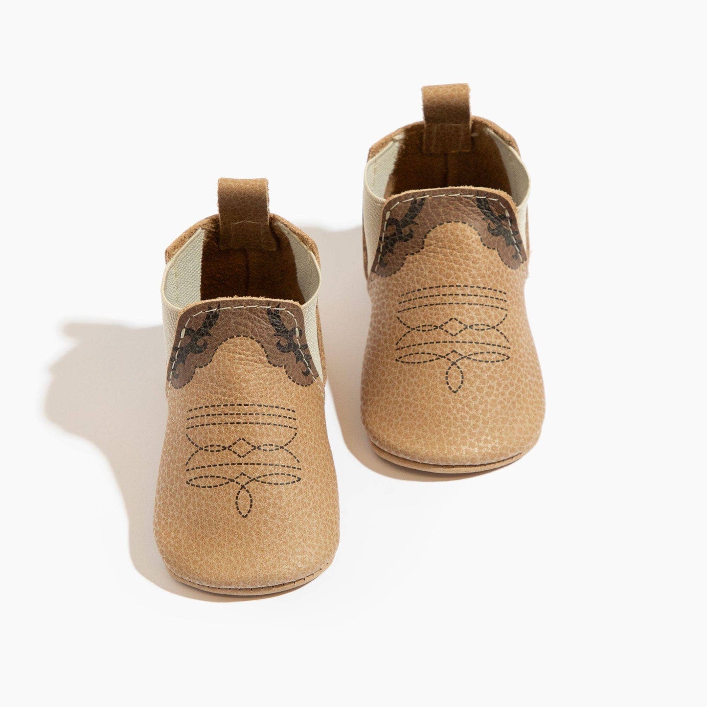Cowboy Chelsea Boot Baby Shoe: Soft Sole