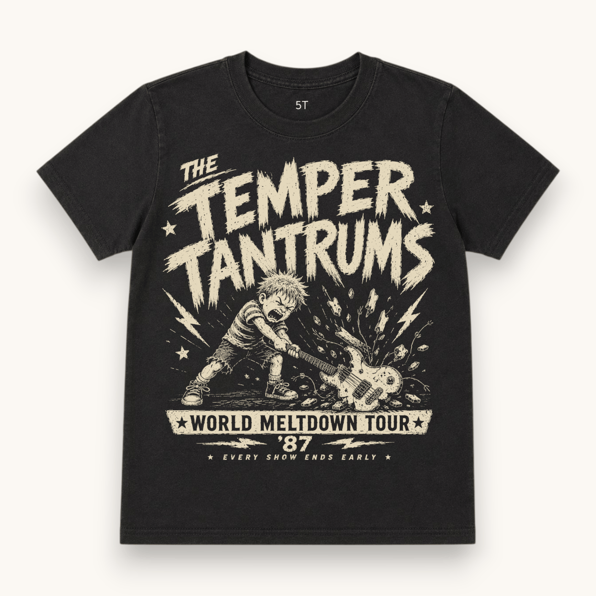 The Temper Tantrums Vintage Band Tee