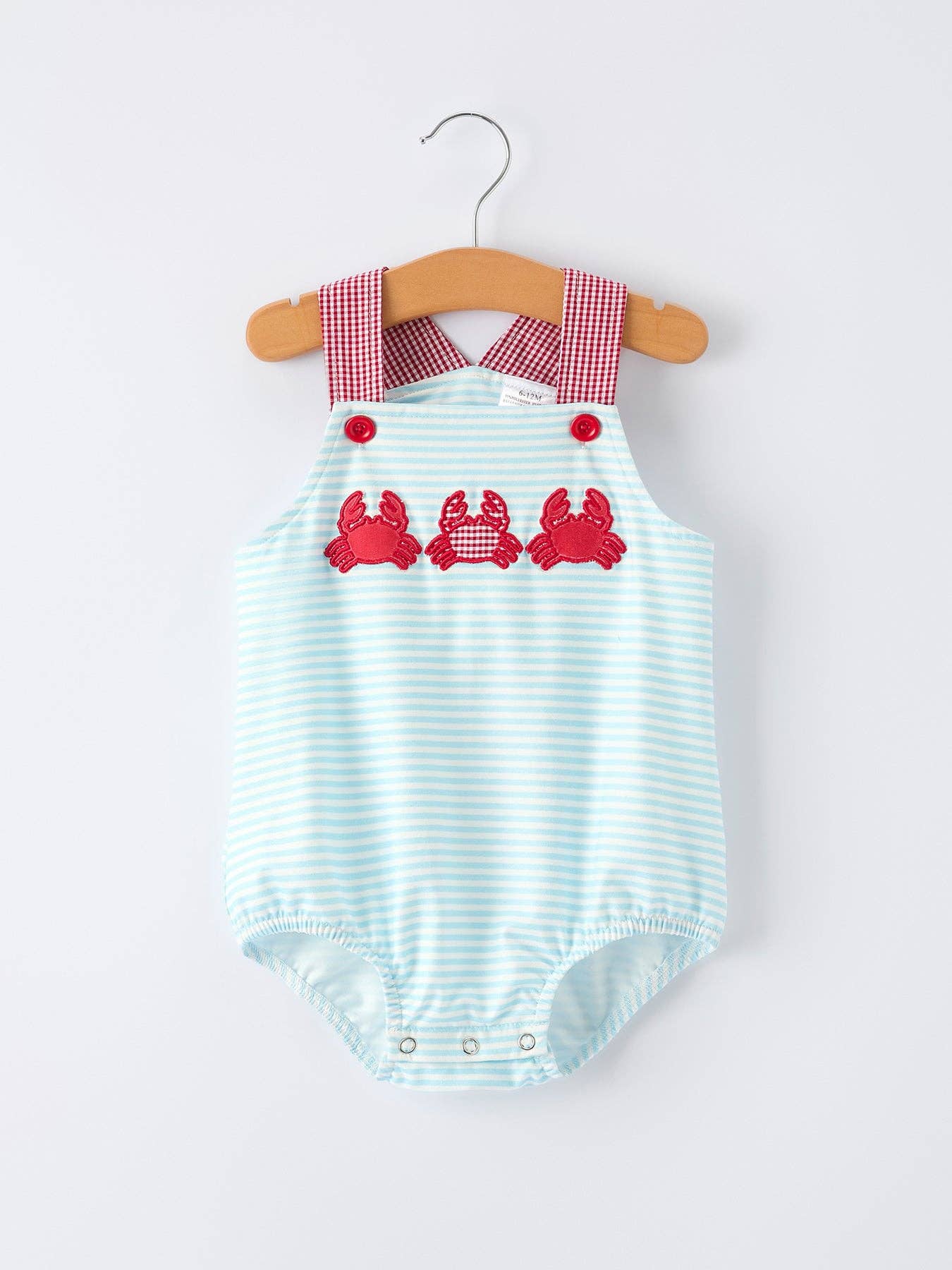 Crab Baby Boy Romper