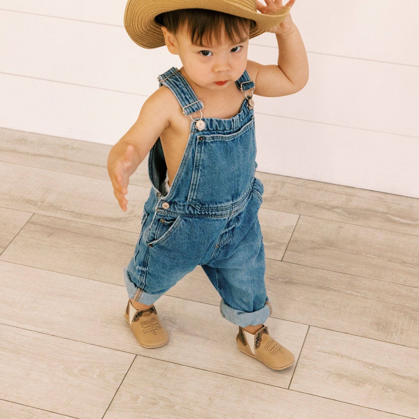 Cowboy Chelsea Boot Baby Shoe: Soft Sole