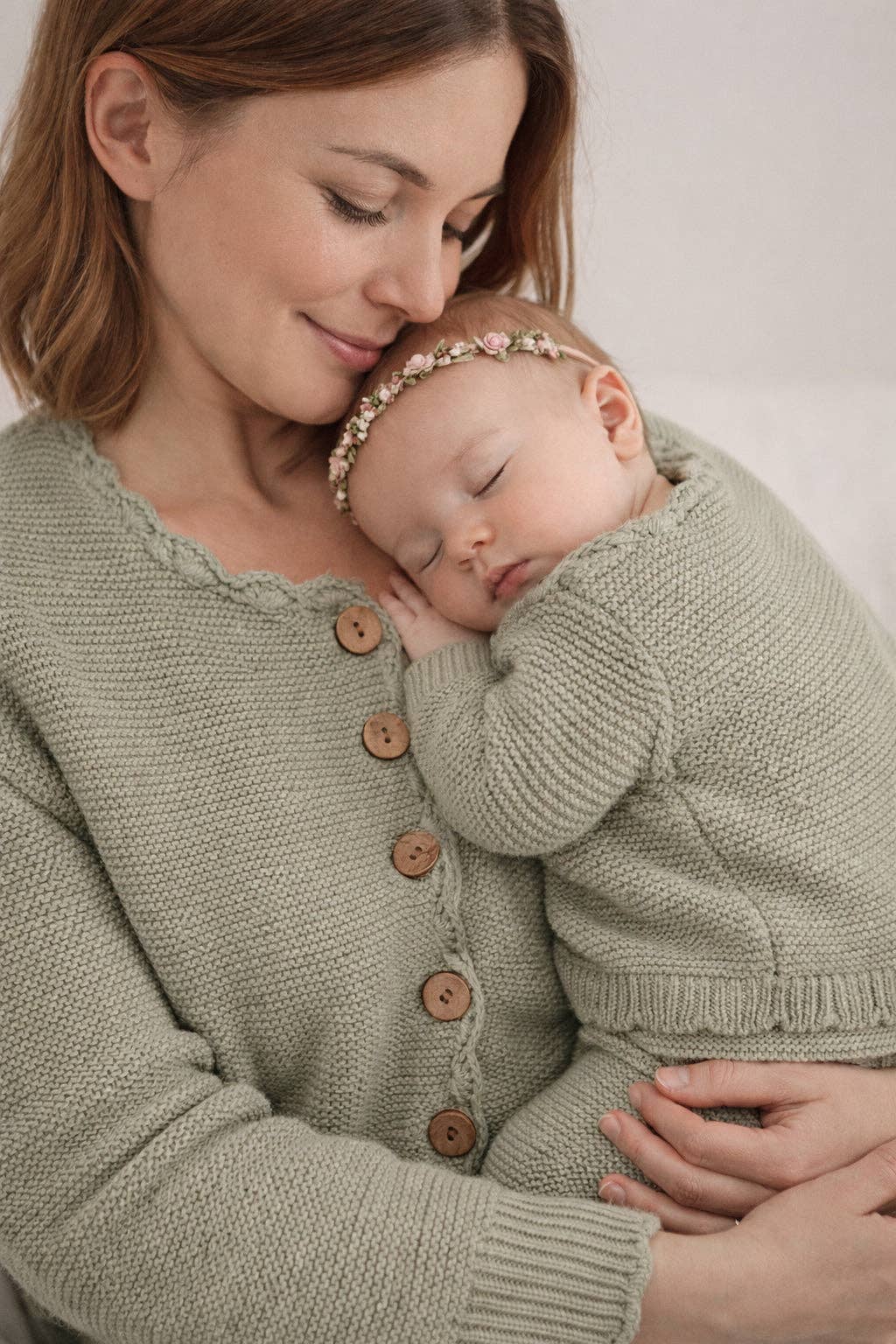 Baby Sophia Sweater: Oatmilk