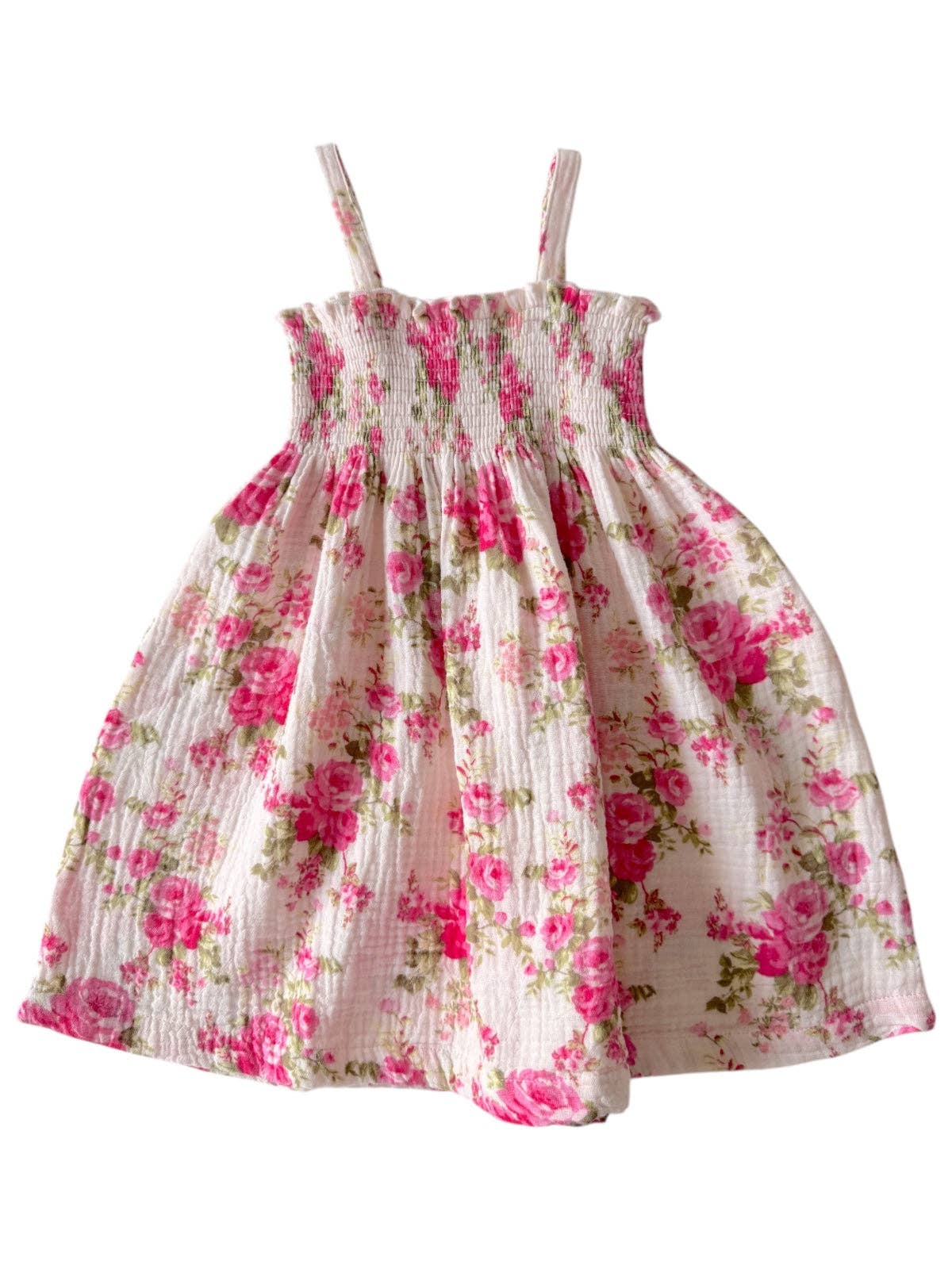 Muslin Smocked Tube Dress, Country Daydream