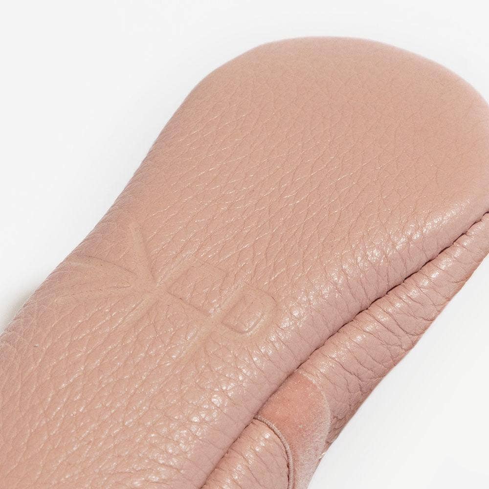 Blush Ballet Slipper Baby Shoe: Soft Sole
