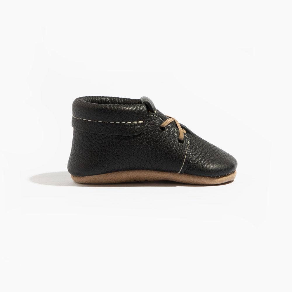 Ebony Oxford Baby Shoe: Soft Sole