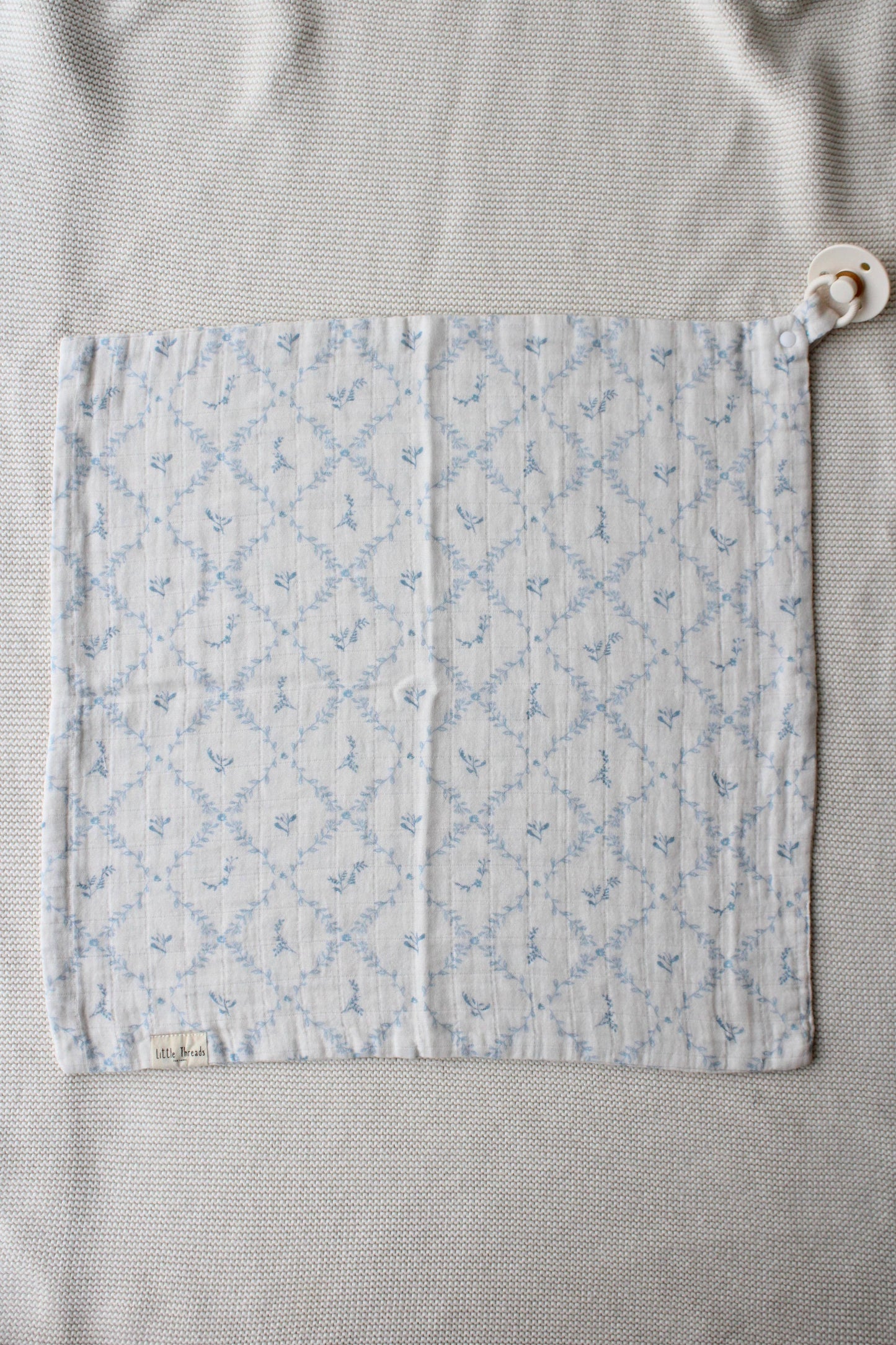 Blue Lattice Lovey