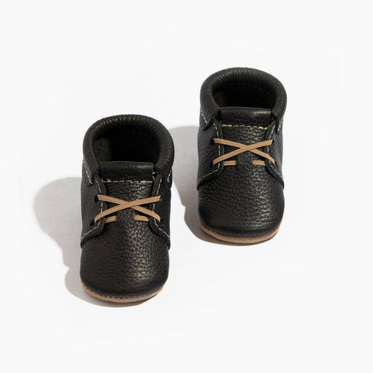 Ebony Oxford Baby Shoe: Soft Sole