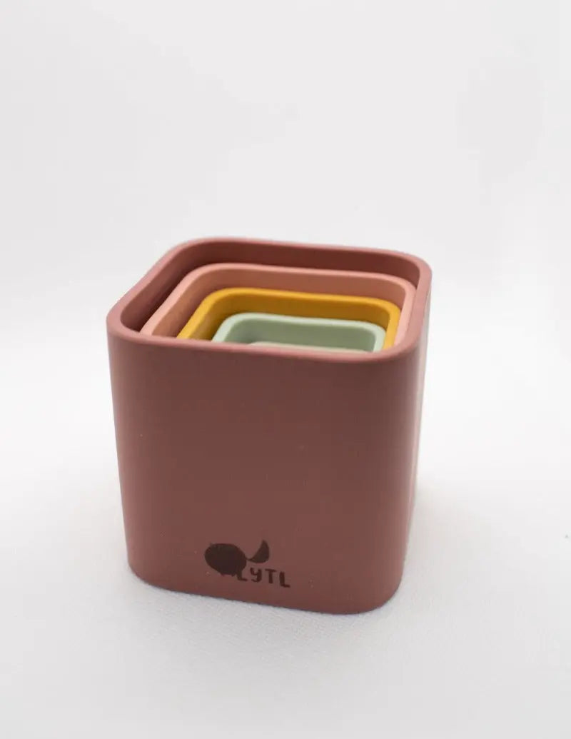 Silicone Stacking Cups – Set of 5 | LYTL®️