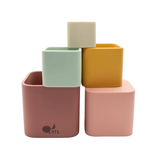 Silicone Stacking Cups – Set of 5 | LYTL®️