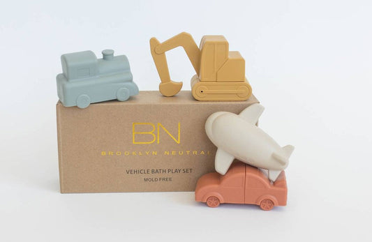 Vehicle Bath Toy Set